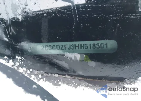 2017 Dodge Challenger R/T Scat Pack z USA, uszkodzony, nr VIN 2C3CDZFJ3HH518301